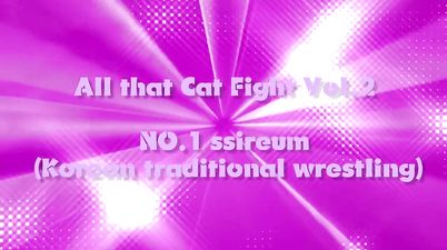 All That Catfight Vol.2 1 Ssireum (Korean Traditional Wrestling)   Big Tits